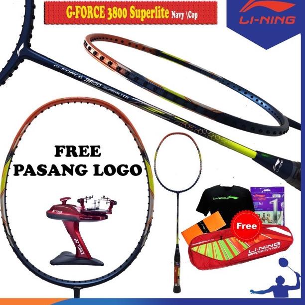 [KODE 0FVZY] LINING G FORCE 3500 3600 3700 3800 3900 SUPERLITE RAKET BADMINTON ORIGINAL