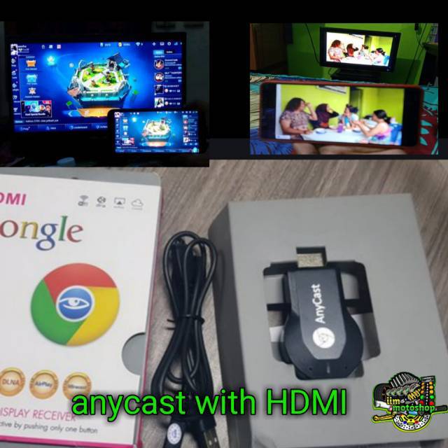 ( 2-3 HARI SAMPAI ) ANYCAST WIFI DISPLAY RECEIVER HDMI