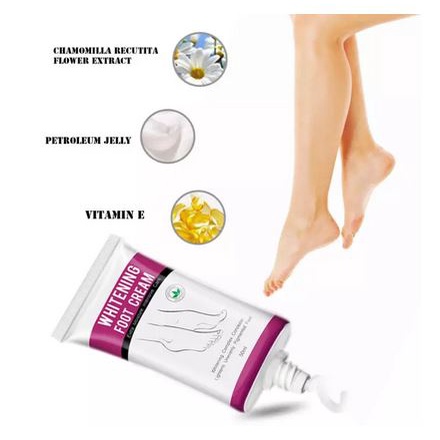 Aliver Perawatan Pelembab Krim Pemutih Kulit Kaki Perawatan Kulit kaki halus 50ml