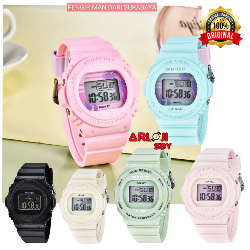 JAM TANGAN WANITA DIGITEC DG 7110 ORIGINAL TAHAN AIR 10 BAR