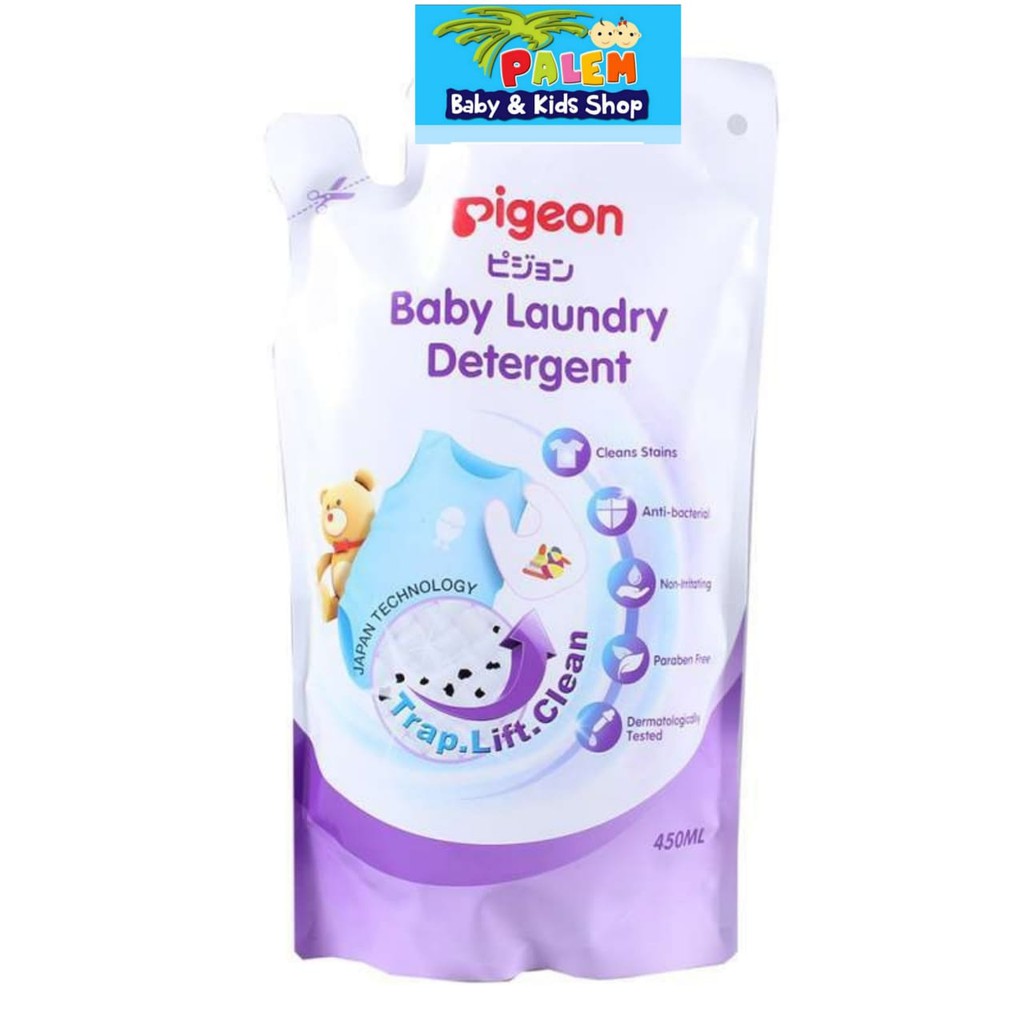 Pigeon Baby Laundry Detergent Refil 450ml/Sabun cuci baju 9018
