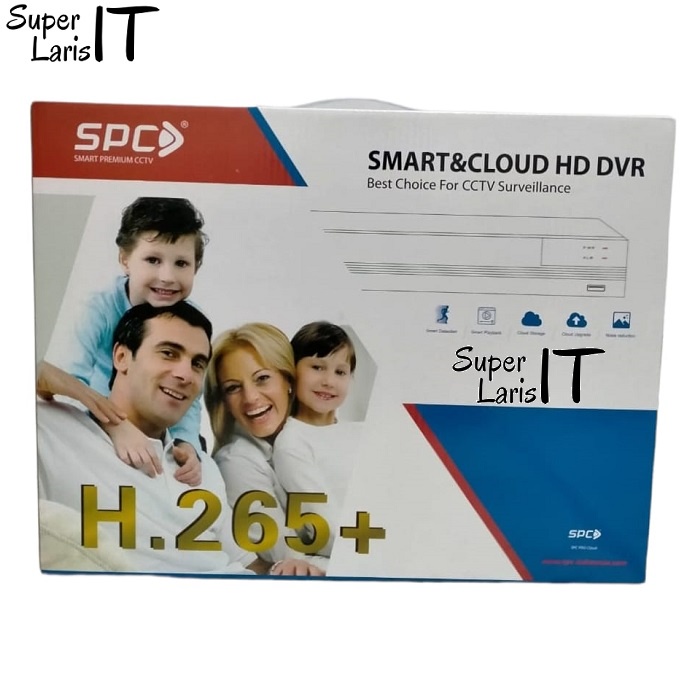 DVR UVR CCTV SPC Superlite 5MP 1080p 4CH 8CH 4 / 8 Channel H.265+