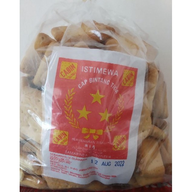 

Gabin Ria Tawar Cap Bintang Tiga 430gram