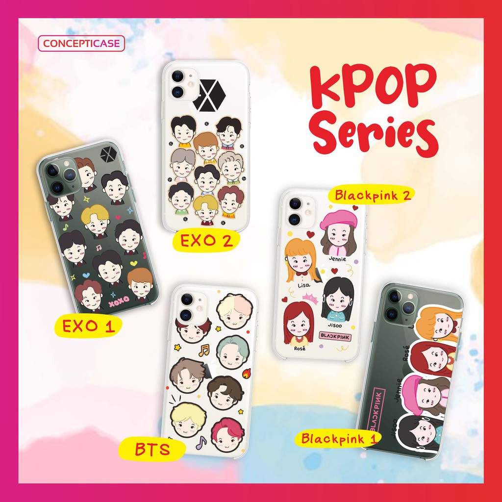 KOREA CUSTOM PRINT CASING HANDPHONE (SEMUA JENIS HP)