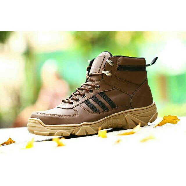Sepatu Boots Pria Safety Adidas Grande / Grosir Sepatu Boot Murah