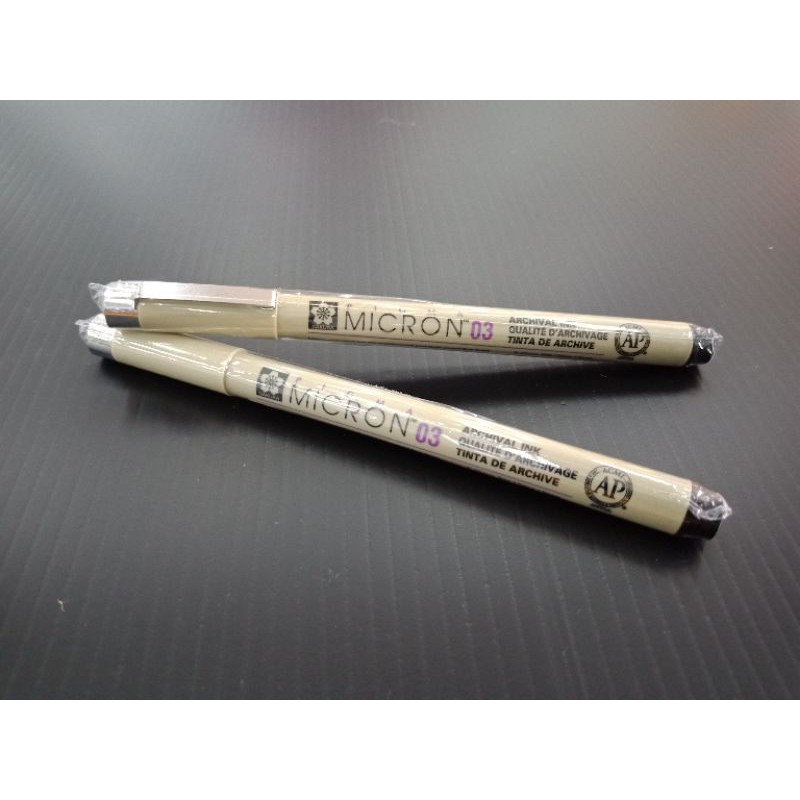 

sakura pigma micron 03 black