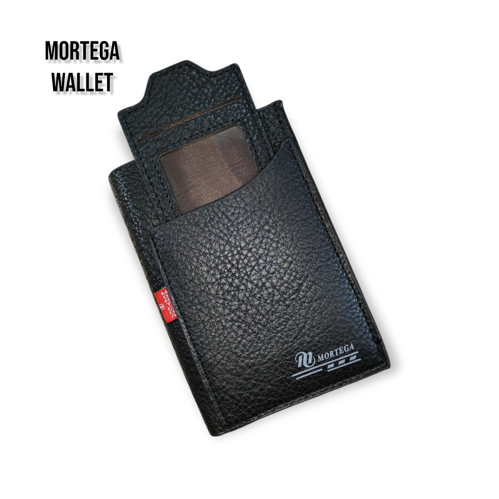 Dompet Pria Mortega PU. Leather - Dompet Lipat Kulit