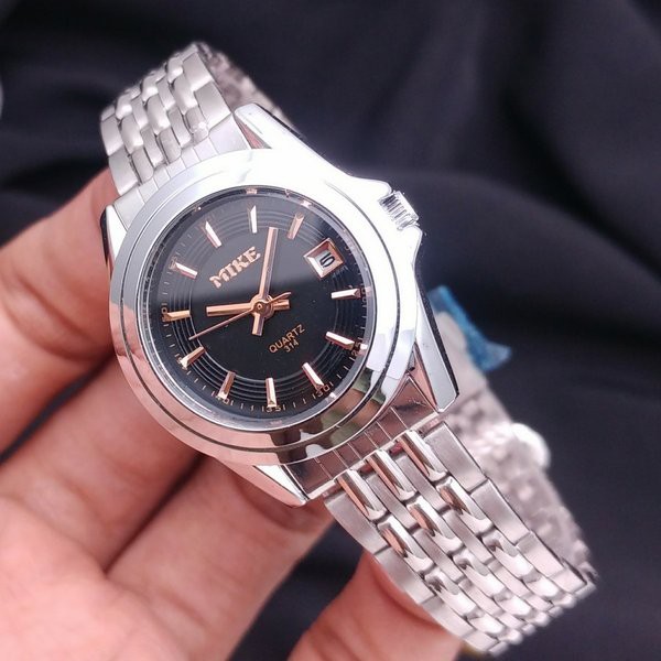 TERLARIS -  Anti Air Jam Tangan Wanita Original Mike 311 Rantai (Hargajam Cewek Ori Anti Air Water