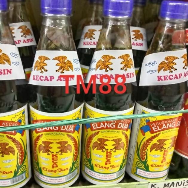 ♩ KECAP ASIN CAP ELANG DUA SINGKAWANG KALIMANTAN 620mil ♥