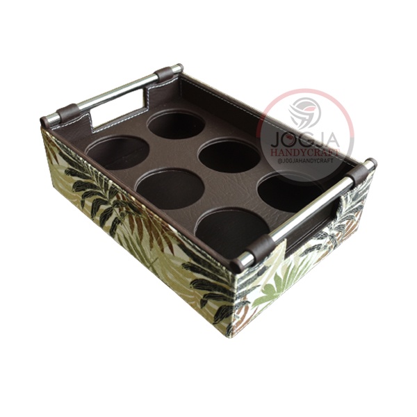 Tray Aqua 6 Hole / Tempat Aqua Gelas Baki Multi Fungsi Nampan Air mineral dan nampan serbaguna