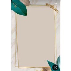 kartu label olshop custom bahan jasmine gliter isi 1000 pcs