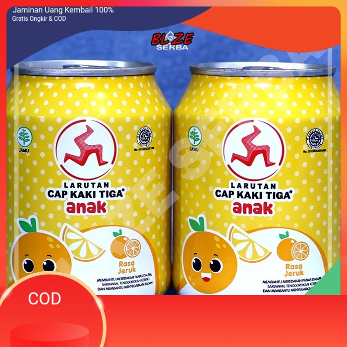 

LARUTAN CAP KAKI TIGA ANAK RASA JERUK 250ML