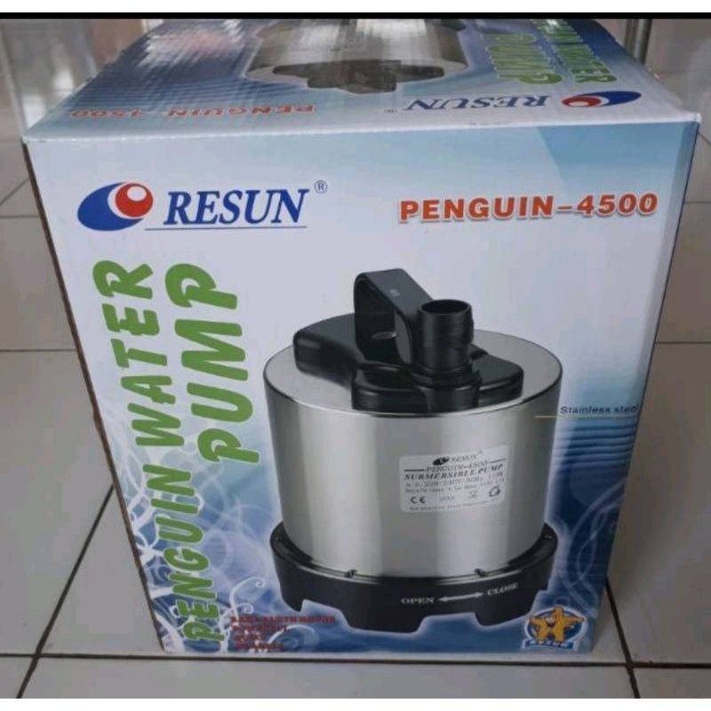 RESUN PENGUIN 4500 Submersible Water Pump Pompa Kolam Pompa Celup Stainles