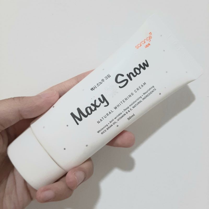 Sarange Maxy Snow Natural Whitening Cream