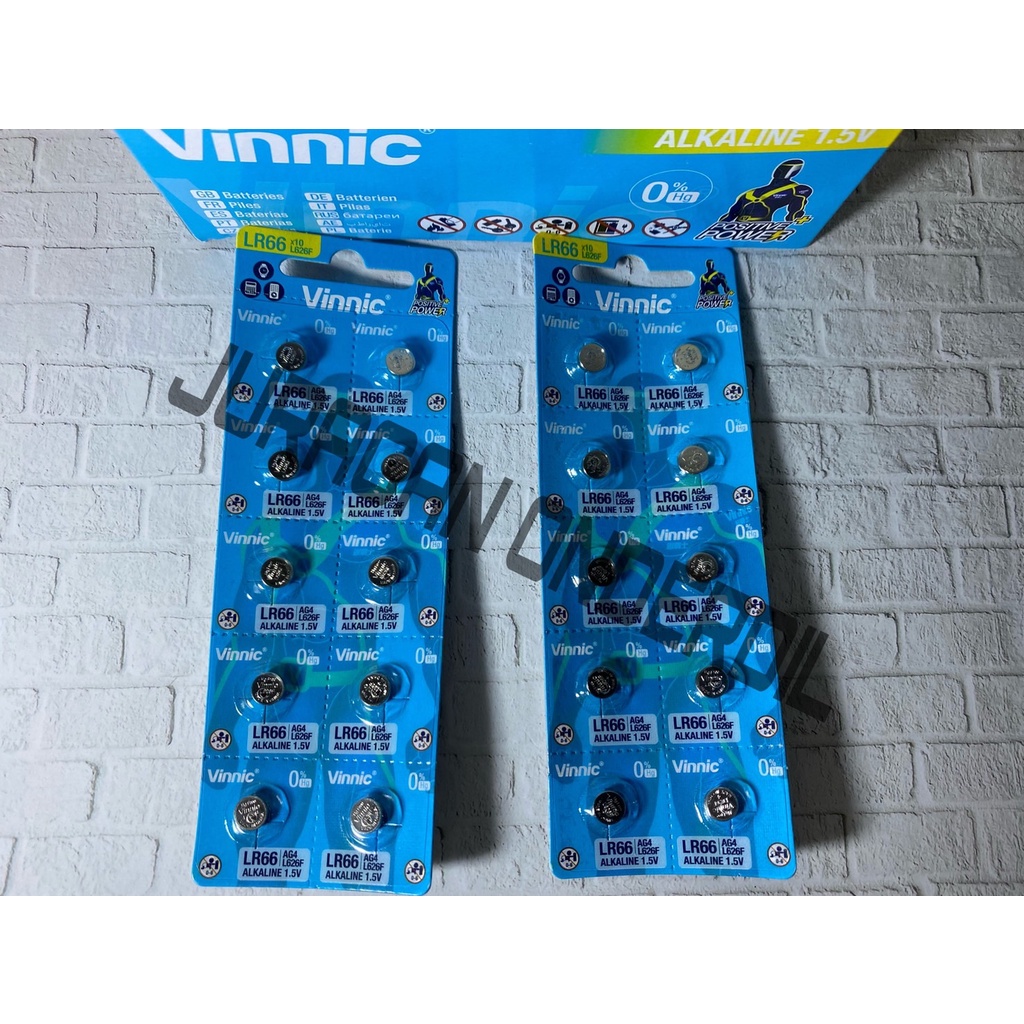 COD !! BATERAI VINNIC ORIGINAL SERI 377 626 AG4 LR66 BATRE JAM TANGAN MEWAH HARGA TERJANGKAU MURAH MERIAH TERLARIS TERBARU  ( harap baca deskripsi untuk minimum pembelian )