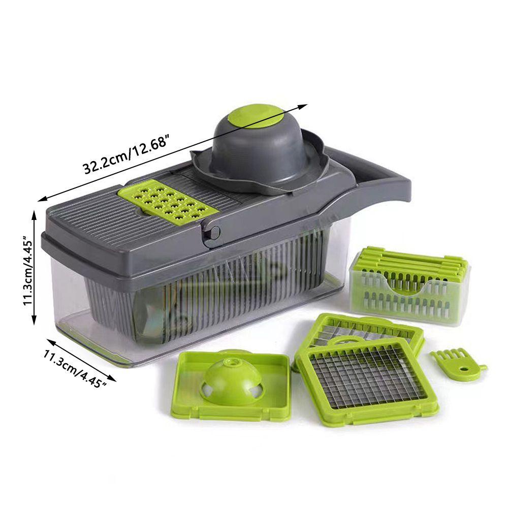 Top Vegetable Slicer Multifungsi Gadget Dapur Alat Buah &amp; Sayur Parutan Lobak