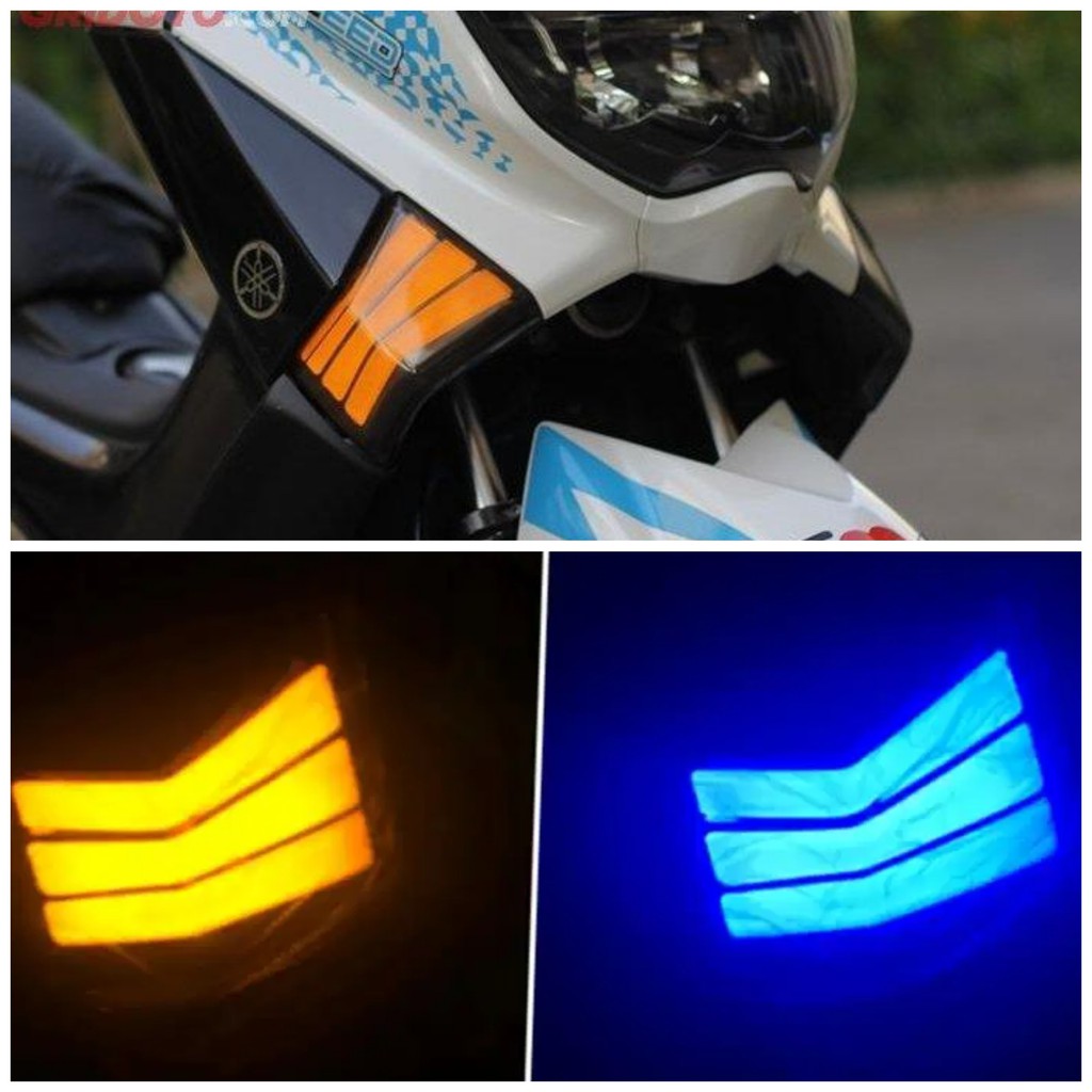 Sen Sein LED Nmax Old Model JPA Tahun 2015 2019 - Sen Led Depan Yamaha Nmax - Sen Led Yamaha N Max 155 Lama