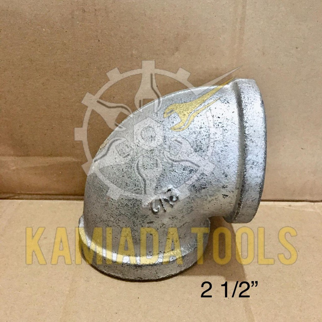 Elbow Besi Galvanis 3 Inci/Knee Besi Galvanis 3 Inci