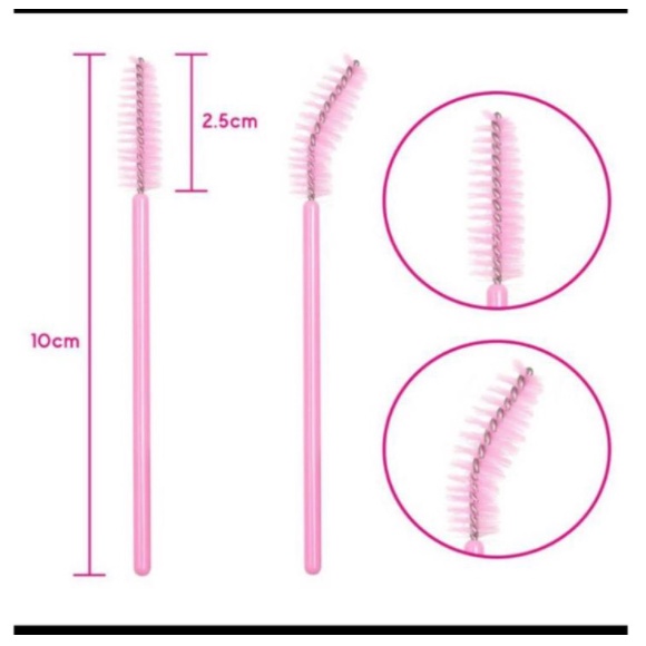 Sisir Alis Sikat Alis Mascara dan Brush Bulu Mata