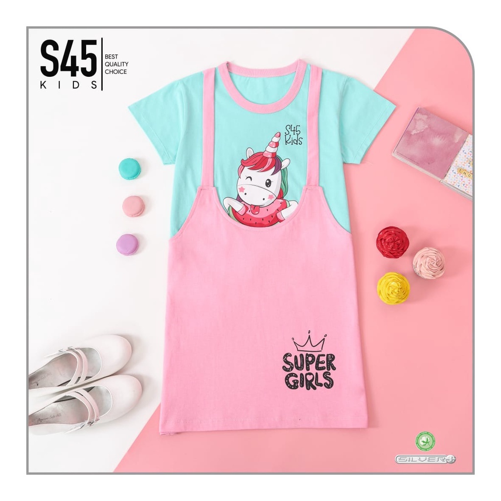 DRESS ANAK PEREMPUAN HOME DRESS USIA 2-10 TAHUN