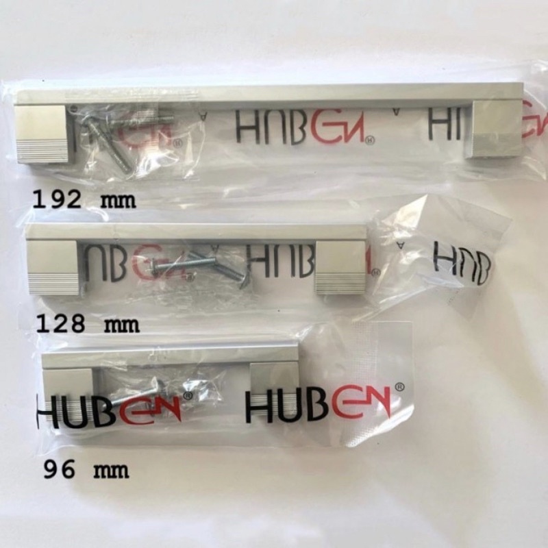 Handle Laci Huben TPA 12 Anodized | Tarikan Lemari 96 128 192 MM