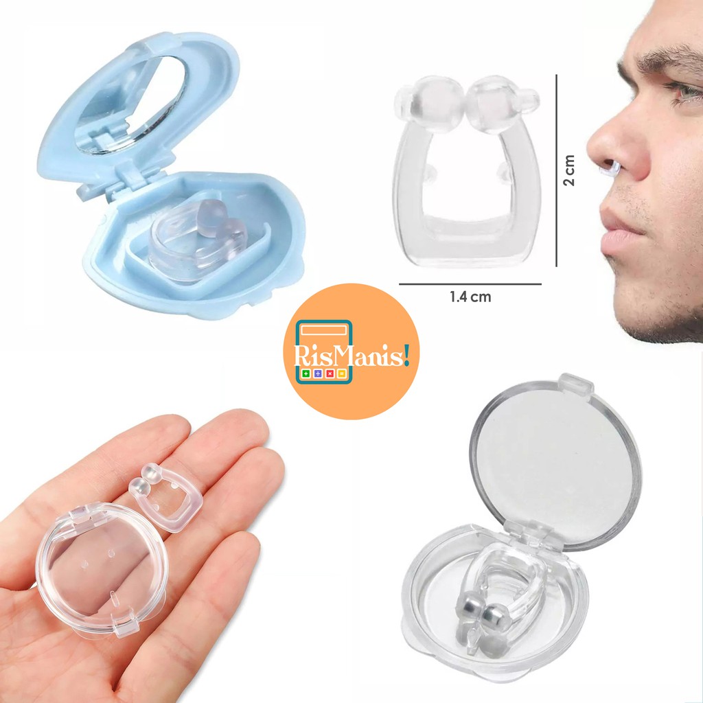 ANTI SNORING GUARD - Alat Bantu Berhenti Mendengkur Mini Stop Ngorok Pernapasan Lega Tidur Nyenyak