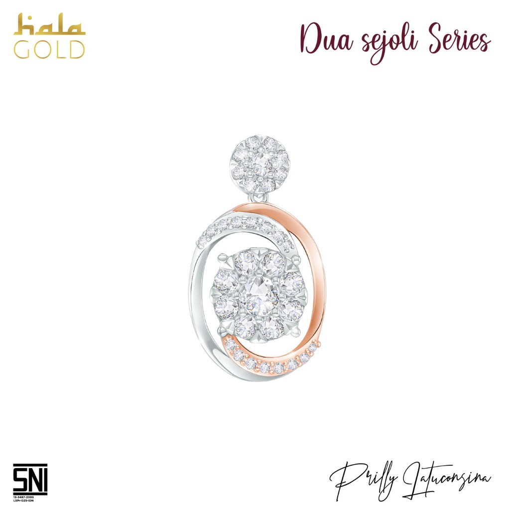 

Liontin Hala Gold Dua Sejoli Series - Maaf Sayang Prilly Collection DQ3LZ083