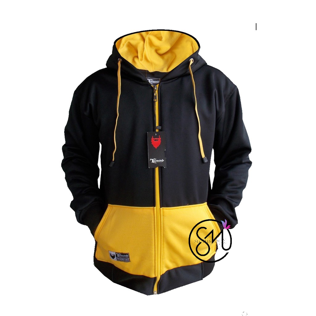 [BAYAR DI TEMPAT/COD] ORIGINAL TREEBEARD / JAKET PRIA HOODIE SWEATER PRIA ZIPPER PREMIUM