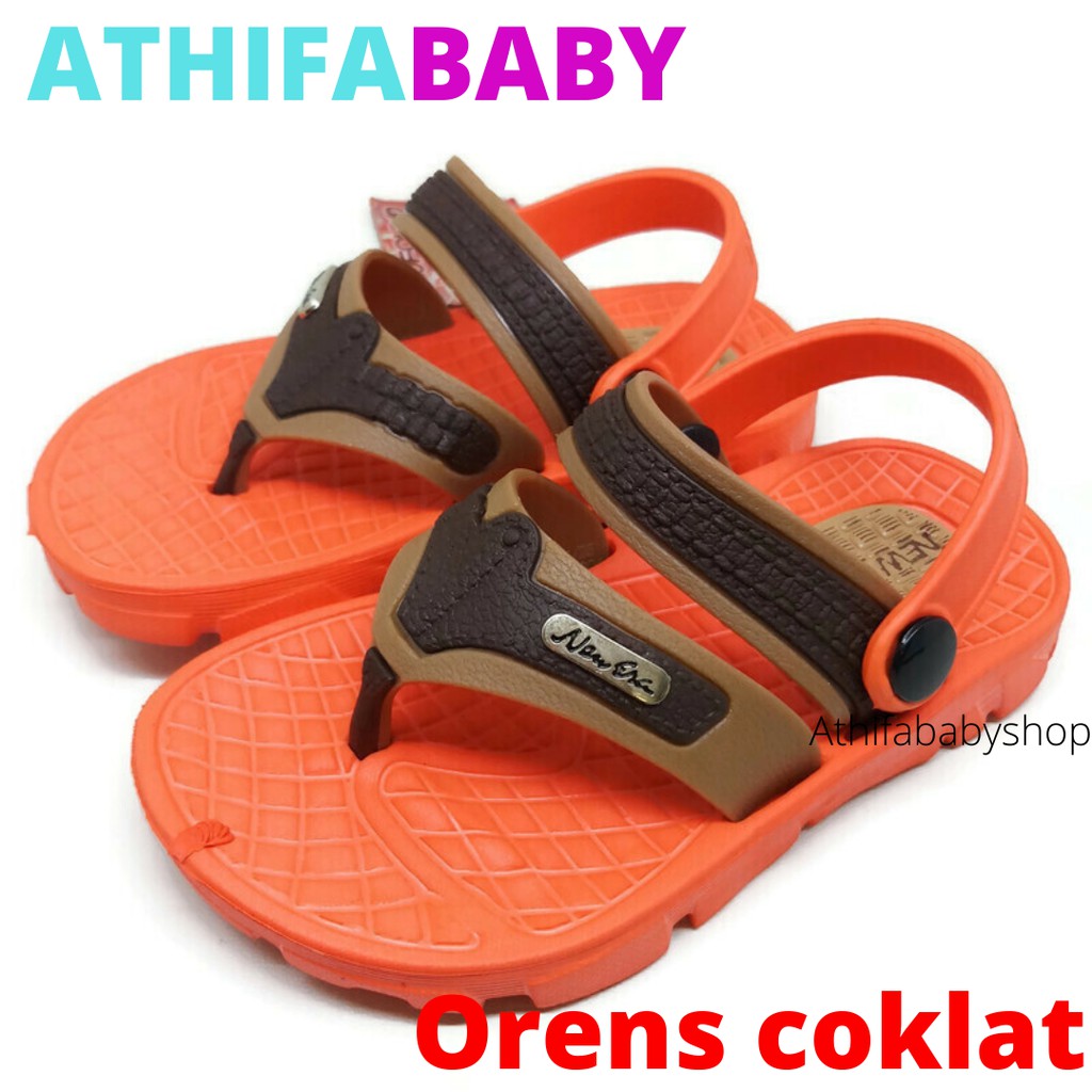 Sandal Gunung Anak Bayi Perempuan Laki Lelaki Sendal Jepit Balita New Era Usia Umur 2 3 4 5 tahun