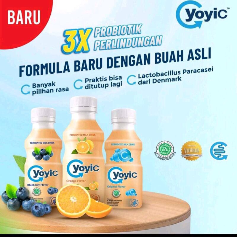 YoyiC Minuman Probiotik 130ml 6botol