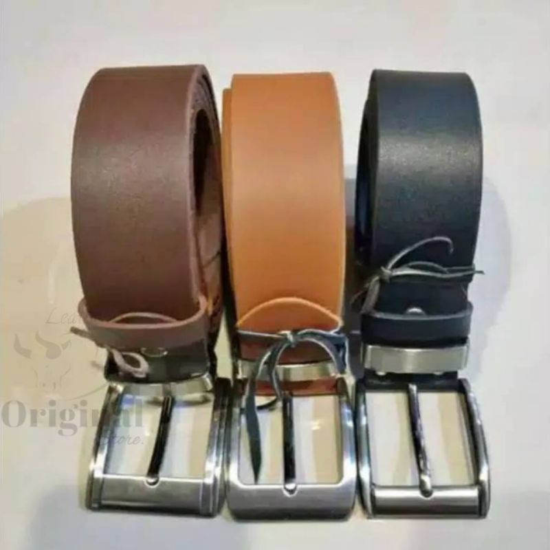 Ikat Pinggang Pria Kulit Asli/Sabuk Kulit Pria/Gesper Kulit Asli/Belt Kulit Garut