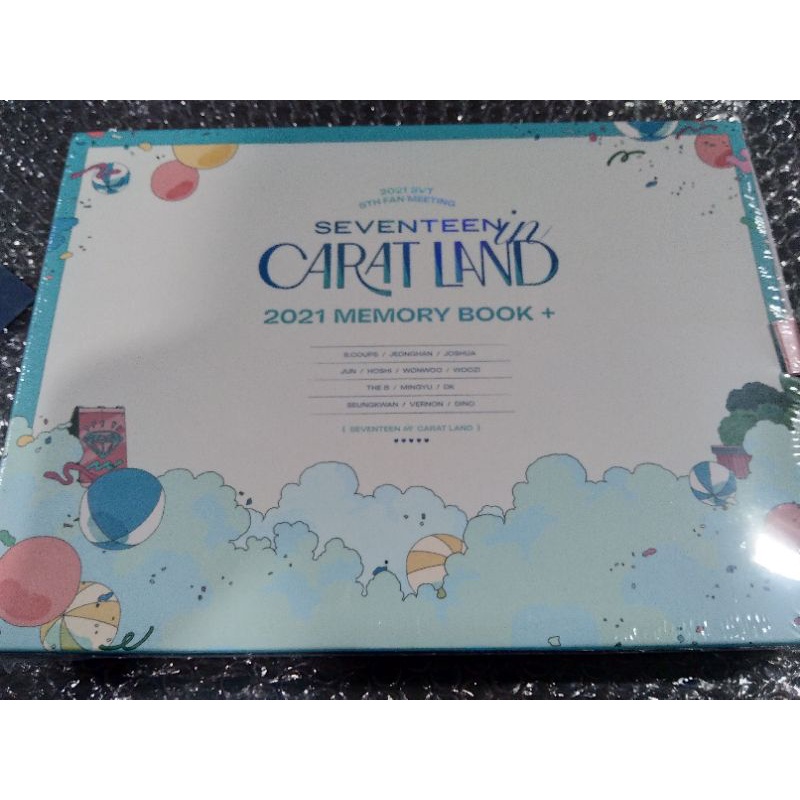 READY STOCK SHARING SEVENTEEN IN CARATLAND 2021 MEMORY BOOK