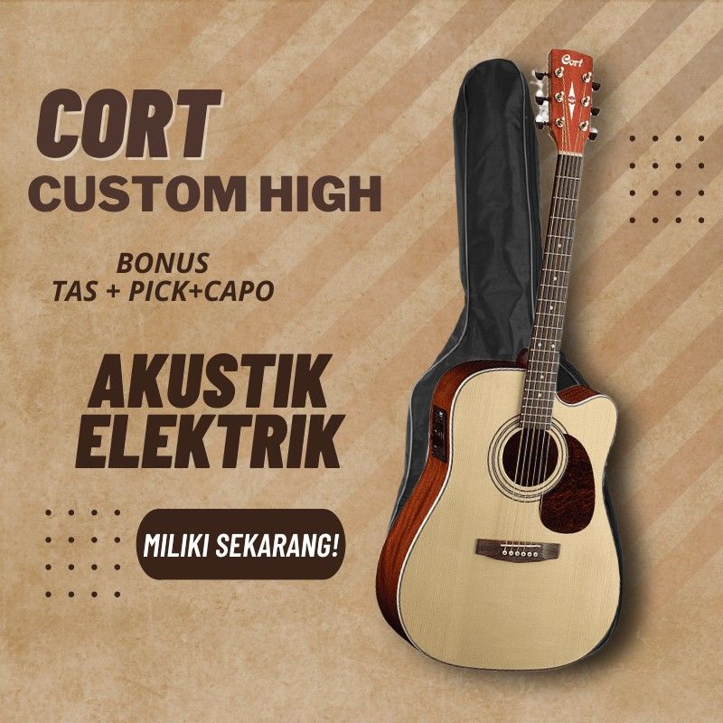 Gitar Akustik Elektrik CORT