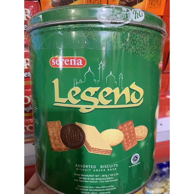 

Biskuit Serena Legenda 287gr Khonguan Promo Murah