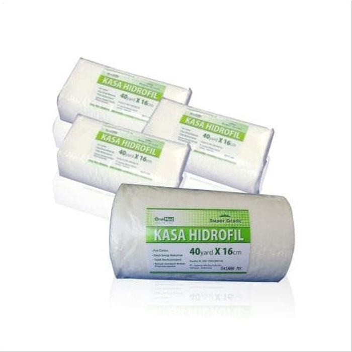 New Kasa Hidrofil 40yardx16cm Super Grade OneMed rol