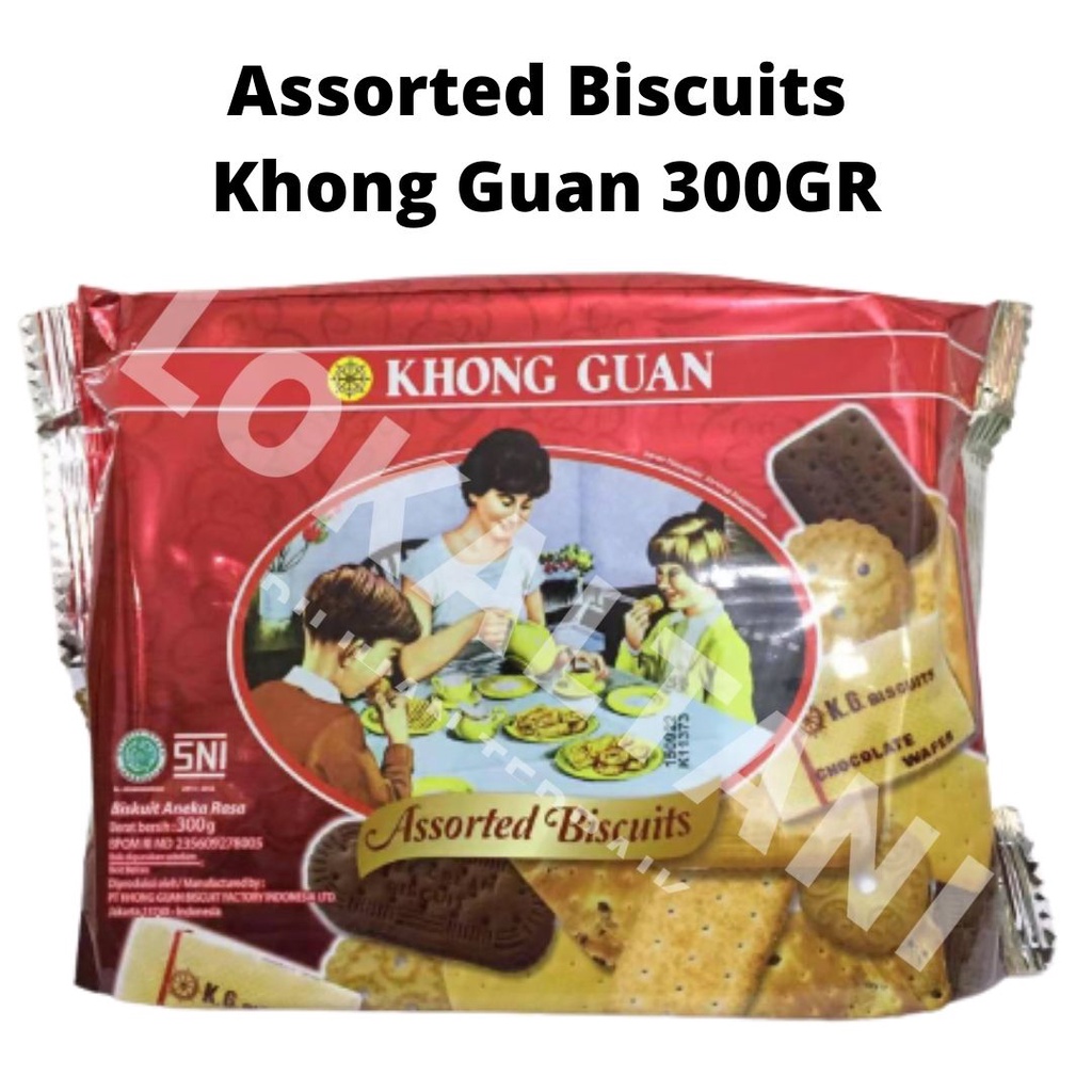 

Khong Guan Biskuit Red Assorted Pack - 300gram