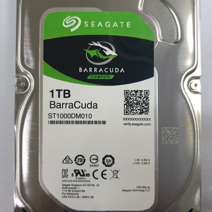 Harddisk 1TB Sata 3.5&quot; Internal utk PC GARANSI 1 TAHUN