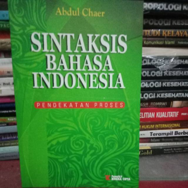 Sintaksis bahasa indonesia