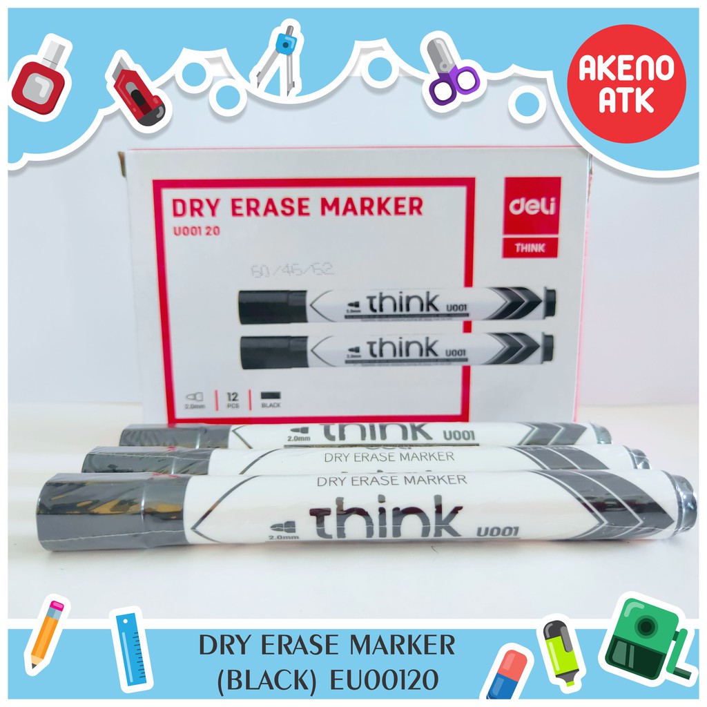 

DRY ERASE MARKER EU00120 BLACK