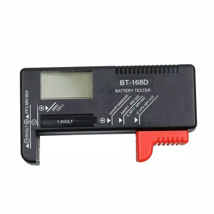 Alat Tes Cek Batu Baterai BT168D Battery Tester Digital BT-168D