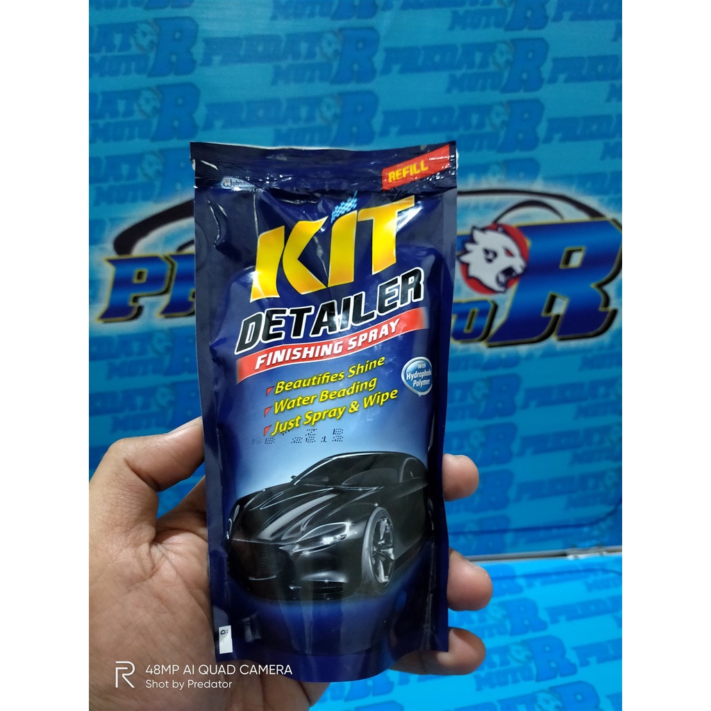 KIT DETAILER FINISHING CAR POUCH SPRAY