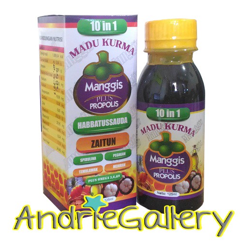 

Ge6012Gtb Madu Kurma Xamthone Manggis Plus Propolis 10In1 Habbatussauda Zaitun Ds501Ghg