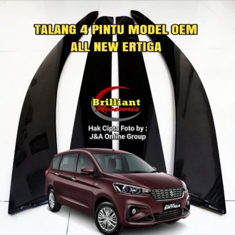 Talang Air 4 Pintu - Ertiga / All New Ertiga - Model Ori Inject