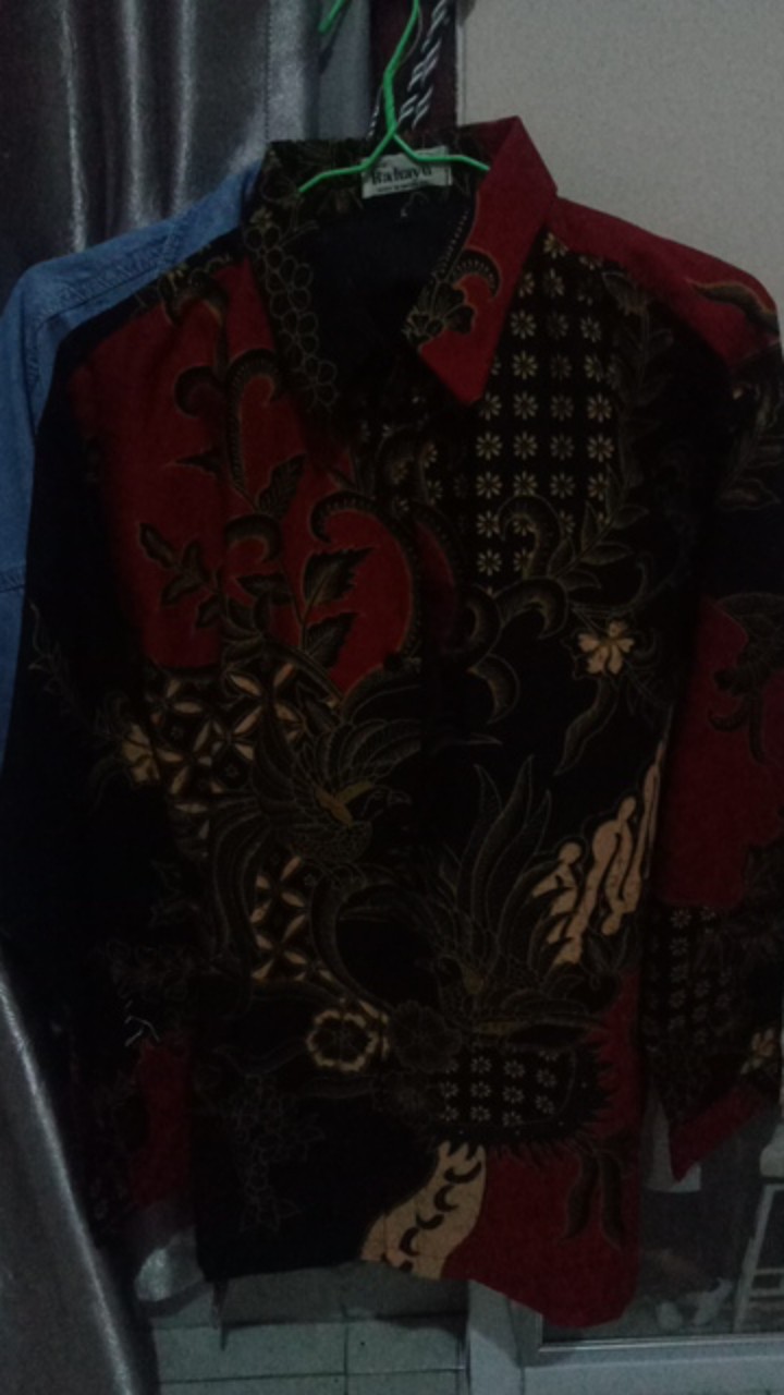 Mliwis Kemeja Batik Pria Lengan Panjang Full Furing Katun Halus Sragenan