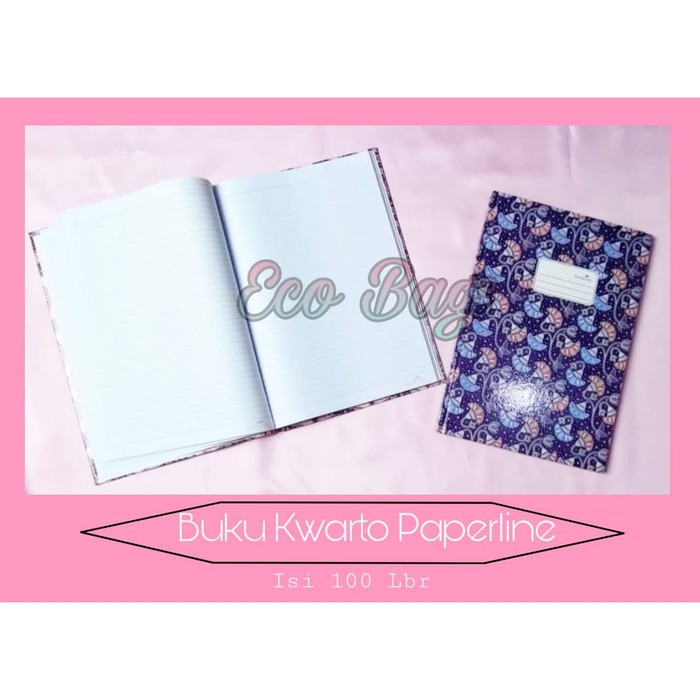 

Buku Hard Cover Folio Paperline 100 lembar / Buku Folio 100 lembar