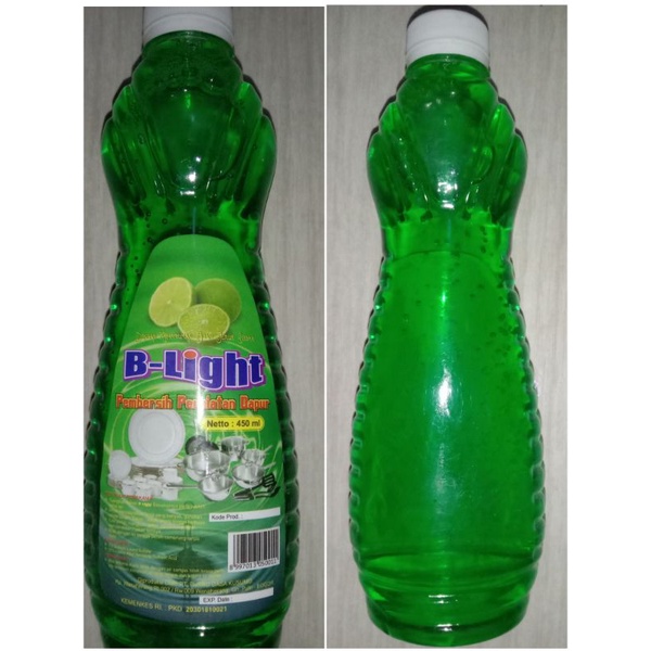 B-LIGHT 450 ML / SABUN CUCI PIRING KEMASAN BOTOL 450 ML