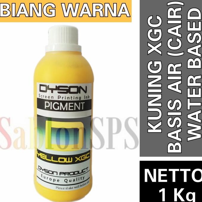 

Biang Warna Sablon Kuning Tua Xgc Pigment Yellow Sablon 1Kg