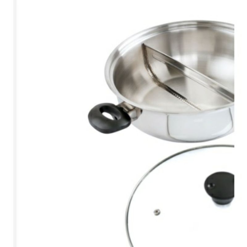 INOCOOK - Panci Suki Shabu Steamboat - Panci Steamboat - Panci Suki Sekat Stainless