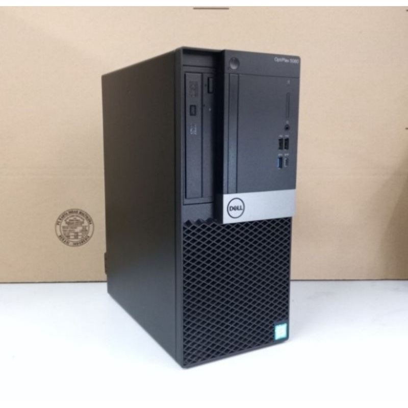 PC Dell Optiplex 5060 Core i7-8700 RAM 16 GB SSD 128 GB HDD 1 TB, Barang mulus, tidak ada lecet, Masih Seperti Baru, Bergaransi