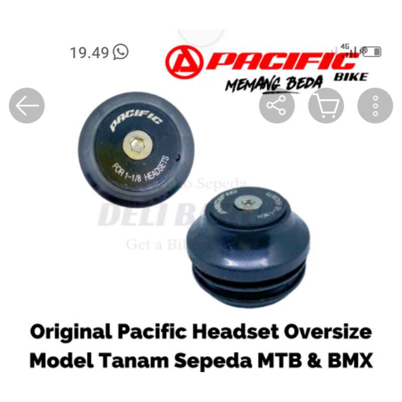 Headset MTB BMX Oversize